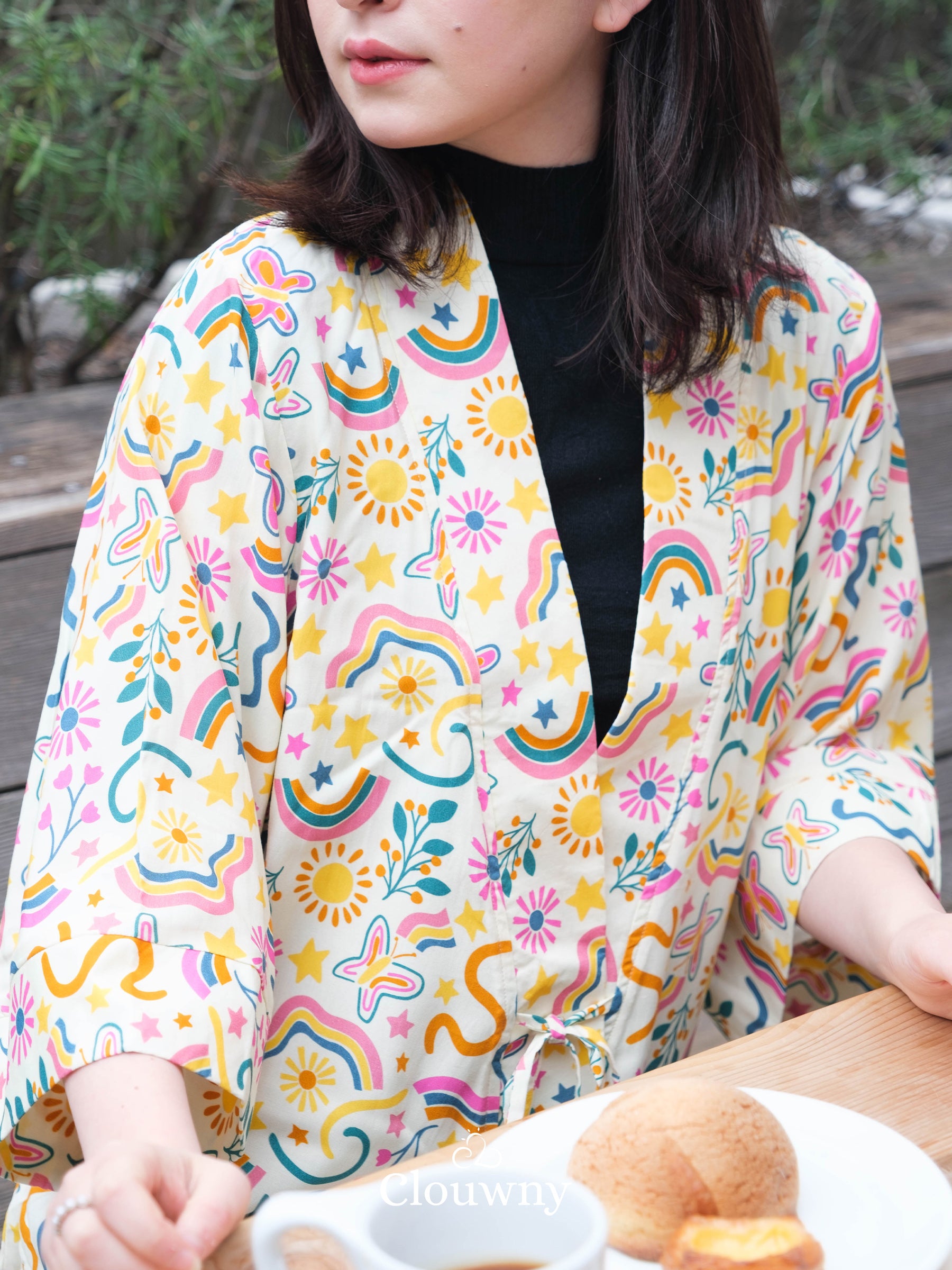 Hare Kimono Outer - Cream